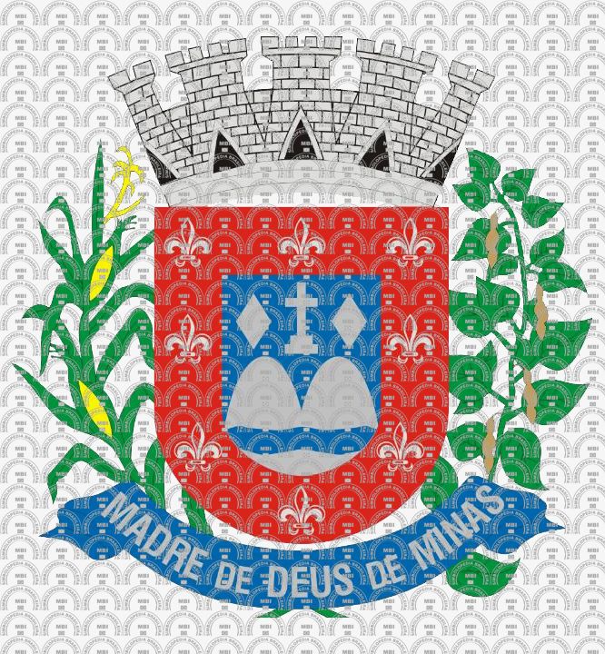 Brasão e Bandeira do Município de Madre de Deus de Minas/MG
