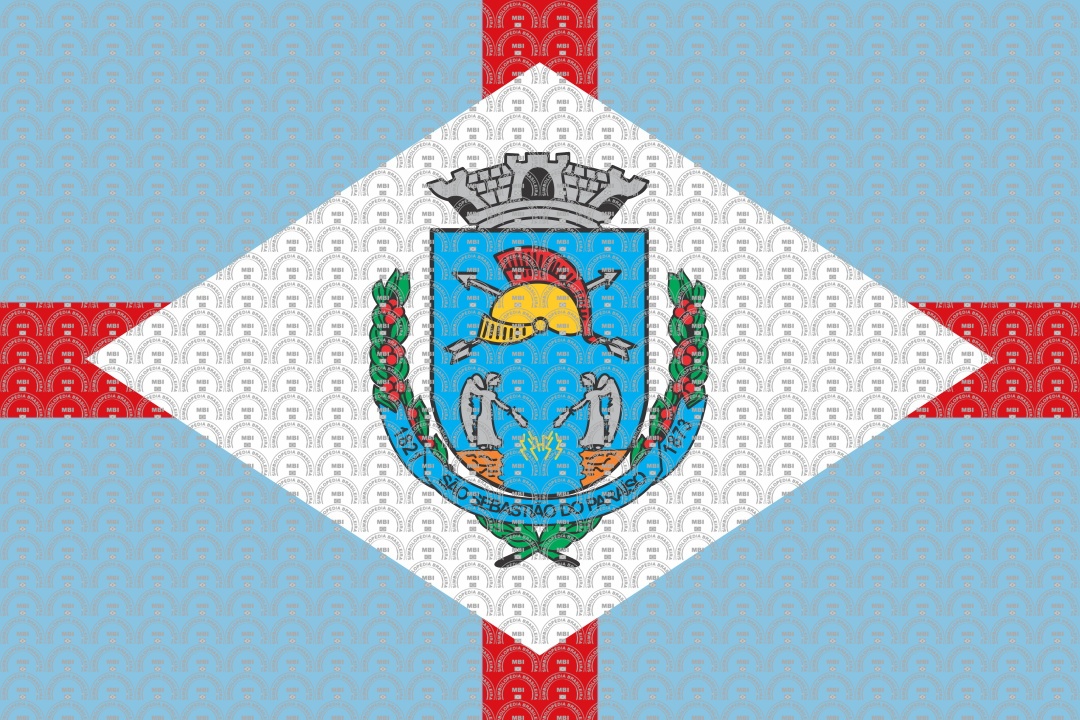 Brasão e Bandeira do Município de São Sebastião do Paraíso/MG