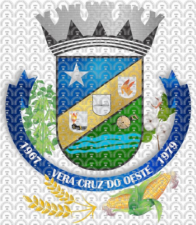 Brasão e Bandeira do Município de Vera Cruz do Oeste/PR